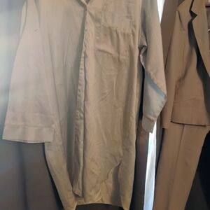 Elegant White Women's Pajama Shirt